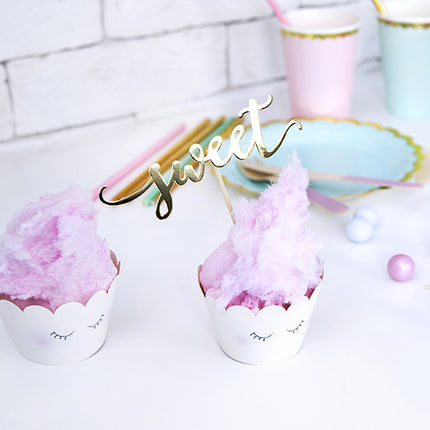 Moldes para magdalenas Unicornio 6uds.