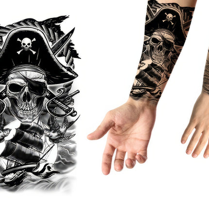 Tatuaje Falso Piratas 30cm