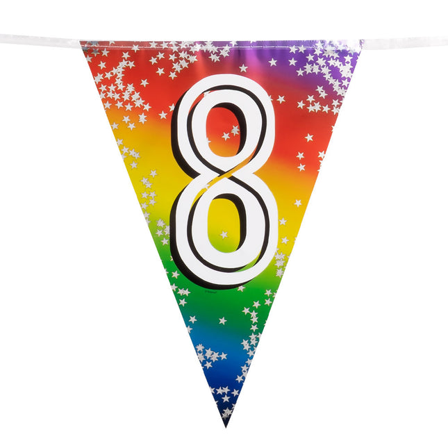 Guirnalda Arco Iris 8 Años 6m