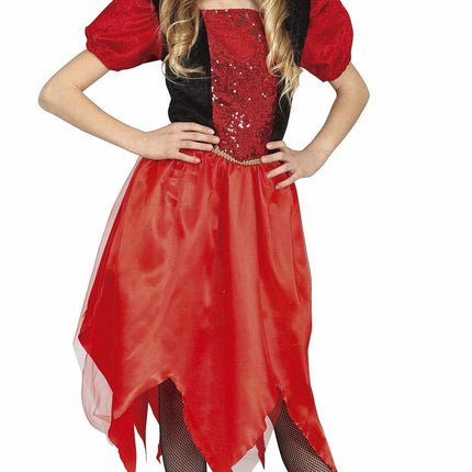 Diablo Disfraz Halloween Niña
