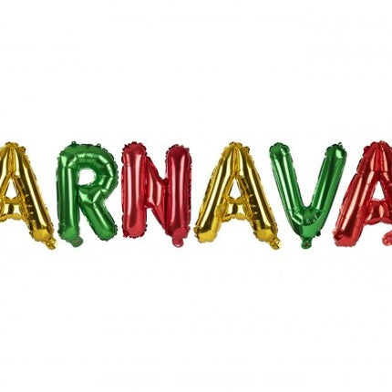 Globo de aluminio Carnaval