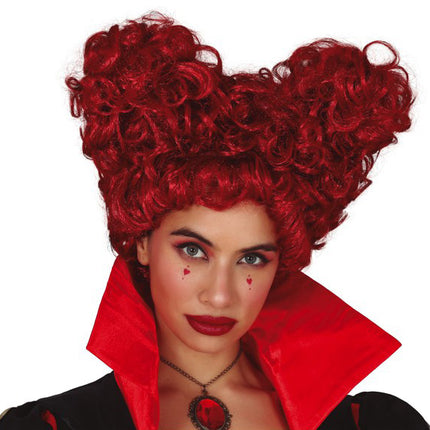 Peluca Corazón Rojo