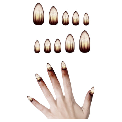 Uñas postizas Hombre lobo 10pcs