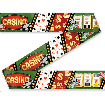 Cinta de fiesta Casino 1,2 m