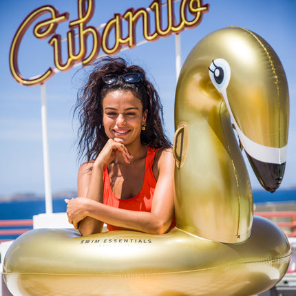 Cesta de natación Swan Gold 95cm