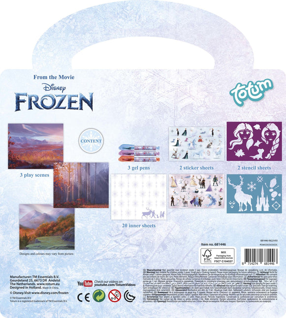 Libro de manualidades de Frozen
