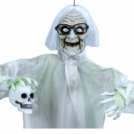 Muñeca de Halloween Doctora con Luz y Sonido 1,5m