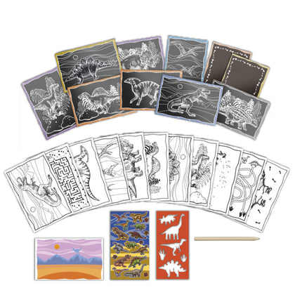 Libro de dibujos de dinosaurios