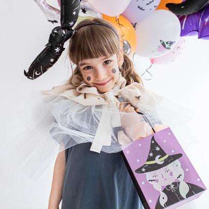 Bolsa de distribución de Halloween Bruja