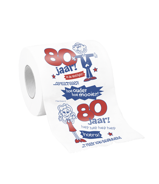 Papel higiénico 80 años