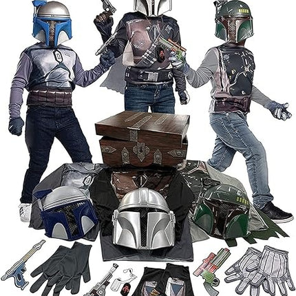Set de Disfraces de Cazarrecompensas Star Wars 19 piezas