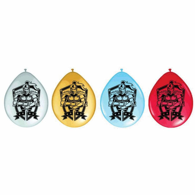 Globos Caballero 8pcs 30cm