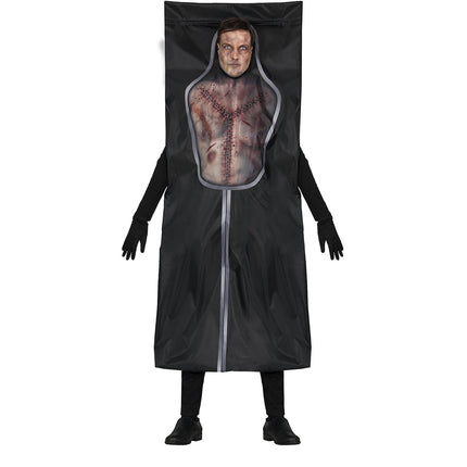 Bolsa cadáver Disfraz Halloween negro L