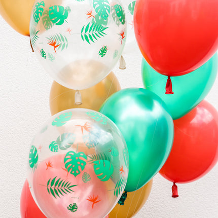 Set Globos Tropicales 30cm 12pcs