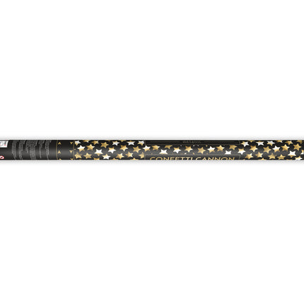 Cañón Confeti Estrellas Oro 80cm