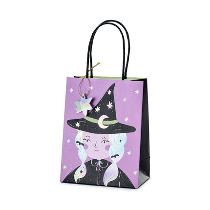 Bolsa de distribución de Halloween Bruja