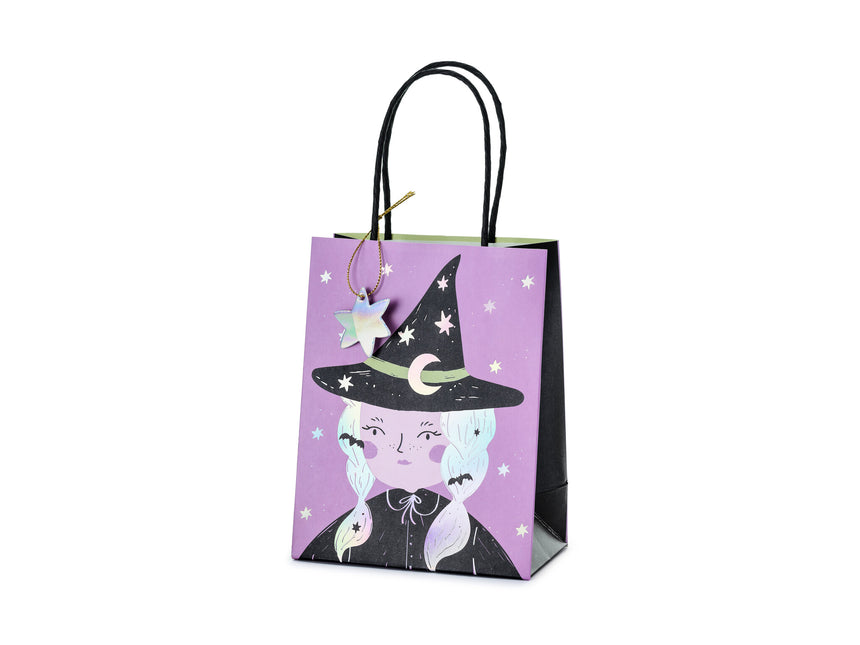 Bolsa de distribución de Halloween Bruja