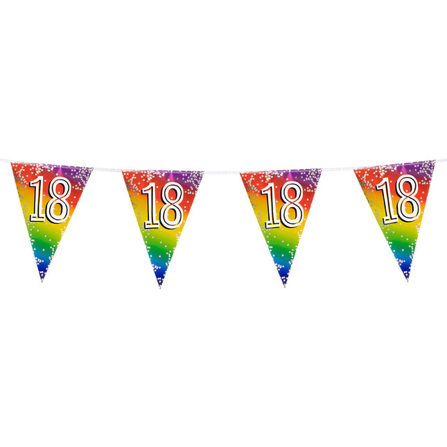 Guirnalda Arco Iris 18 Años 6m