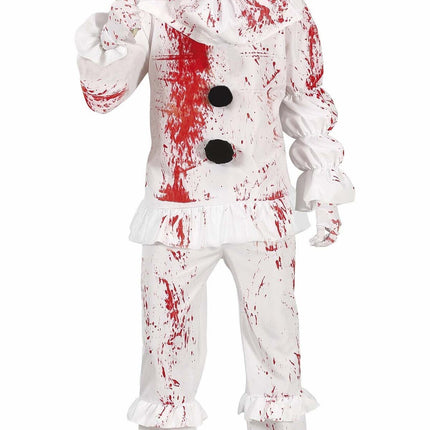 Disfraz de Payaso de Halloween para Hombre Sangriento
