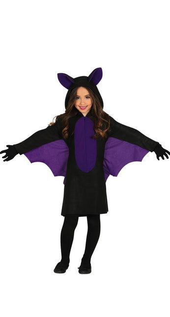 Disfraz de Murciélago para Halloween Niña morado