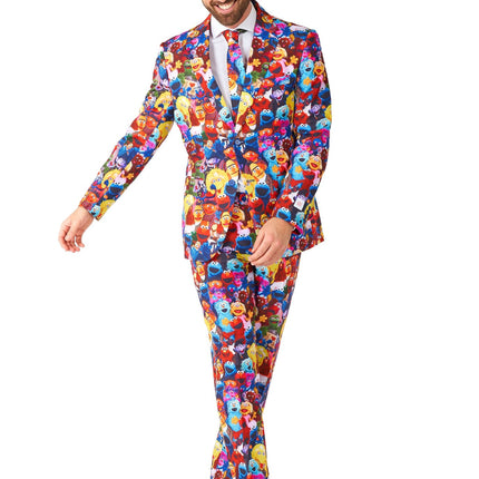 Traje de Barrio Sésamo Hombre <tc>OppoSuits</tc>