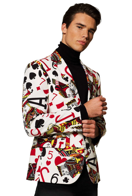 Casino Naipes Blazer Hombre <tc>OppoSuits</tc>