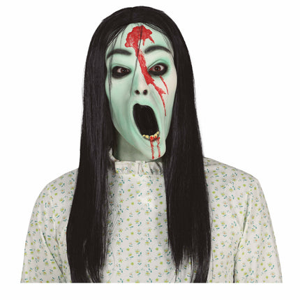 Máscara Verde Halloween Horror Niña