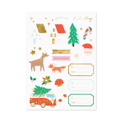 Pegatinas Regalo Navidad