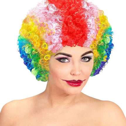 Peluca de Colores Payaso