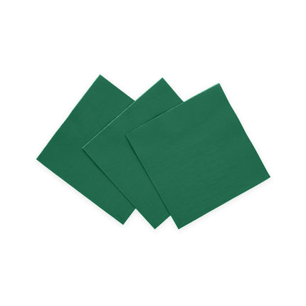 Servilletas Verdes 3 Capas 24cm 20pcs