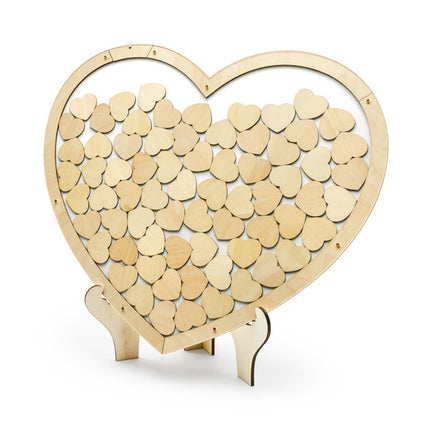 Libro de visitas Corazones 44cm