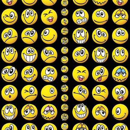 Emojis Pegatinas Locas Oro