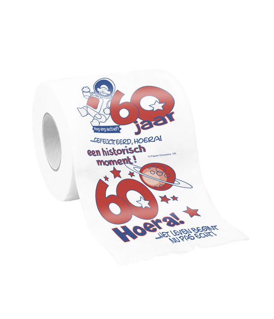 Papel higiénico 60 años