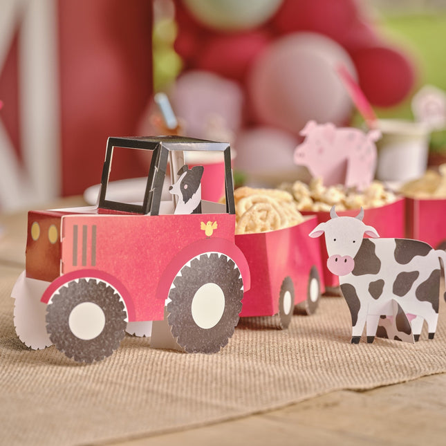 Decoración de mesa Tractor 11 piezas