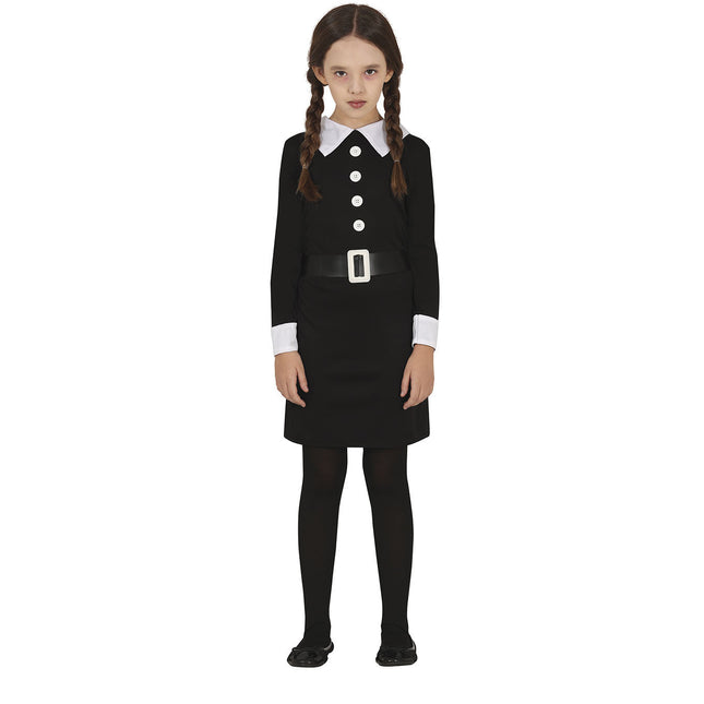 Miércoles Halloween Disfraz Niña