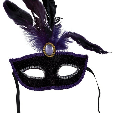 Antifaz Veneciano Morado