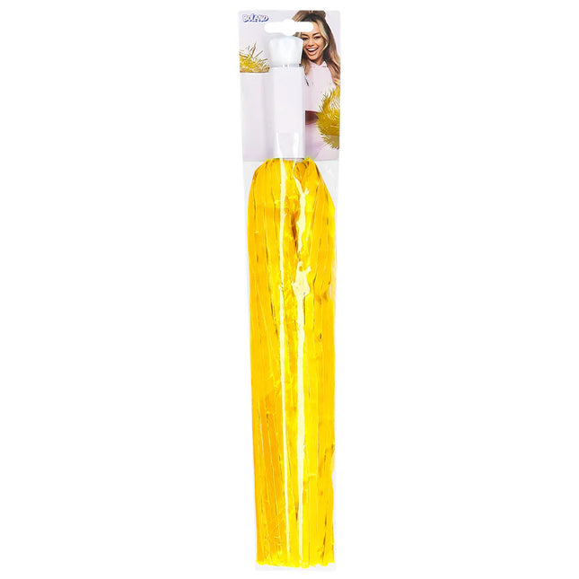 Pompón amarillo 34cm