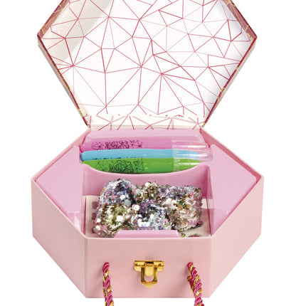 Set de tatuaje, uñas y pelo Bling Bling