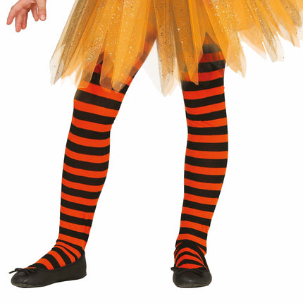 Legging Naranja Rayas Niño