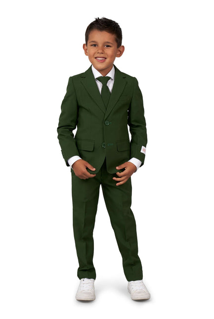 Traje Verde Oscuro Niño <tc>OppoSuits</tc>