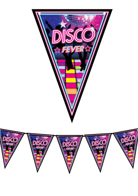 Banderín Disco 70S Slinger 3m