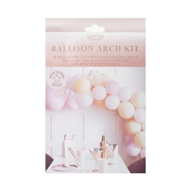 Arco de Globo Pastel