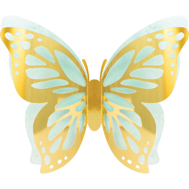 Mariposa Decoración de Pared 3pcs