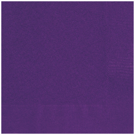 Servilletas Moradas 2 Capas 33cm 20pcs