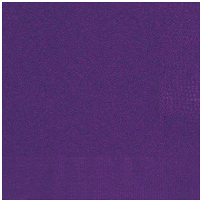 Servilletas Moradas 2 Capas 33cm 20pcs