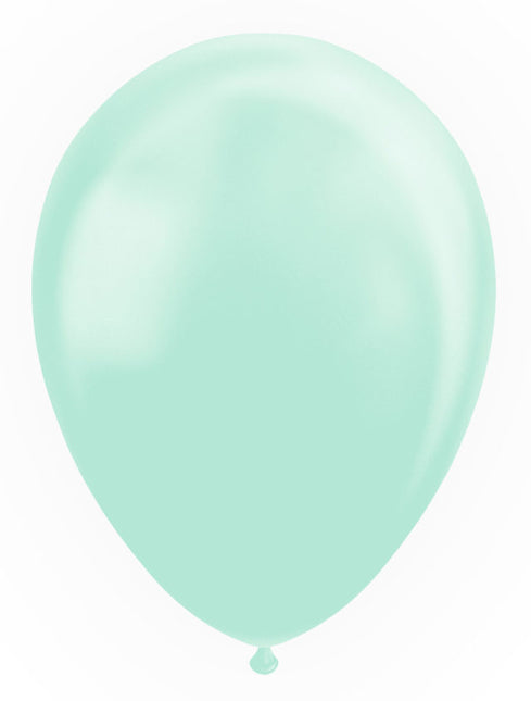 Globos Verde Menta Macaron Pastel 30cm 50pcs