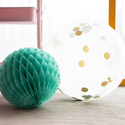 Bola Panal Verde Menta 30cm