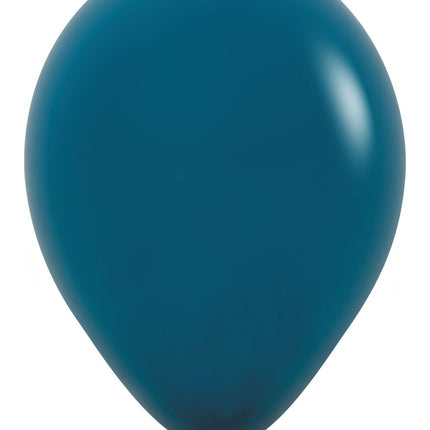 Globos Deep Teal 30cm 50pcs