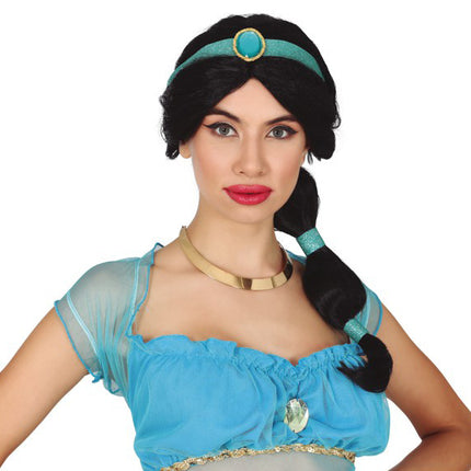 Peluca Princesa Jasmine Aladdin