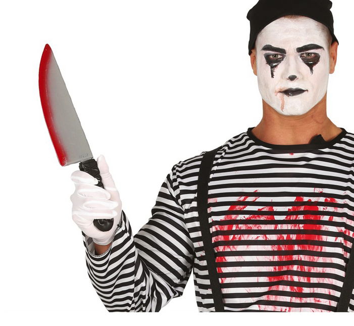 Cuchillo Sangriento Halloween 37cm